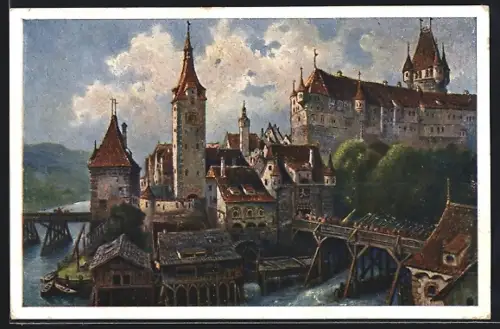 AK Steyr, die alte Eysenstadt 1584