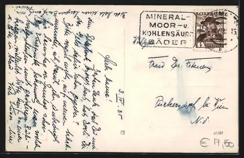 AK Bad Tatzmannsdorf /Bgld., Kurplatz mit Kurgebäude und Anlagen