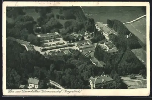 AK Bad Tatzmannsdorf, Herz- und Frauenheilbad aus der Vogelschau