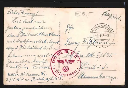 AK Allentsteig /N. D., Teilansicht am Ufer