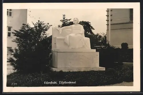 AK Eisenstadt, Lisztdenkmal