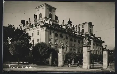 AK Eisenstadt, Schloss, Eingangsbereich