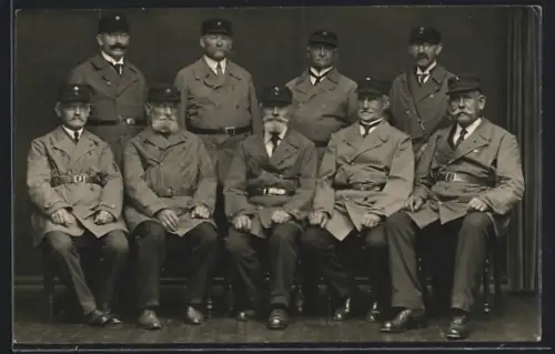 Foto-AK Breisach, Reichsbannertreffen 1924, Gruppenbild