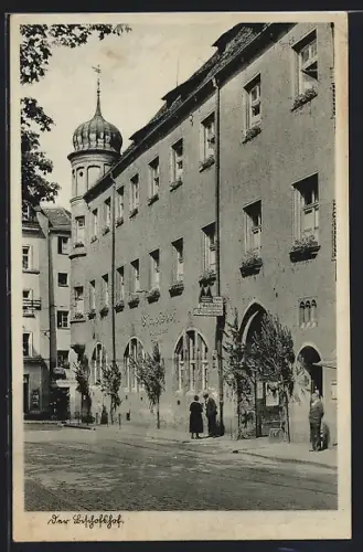 AK Regensburg, Gasthaus und Hotel Bischofshof