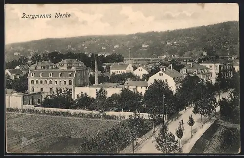 AK Dresden-Laubegast, Burgmanns Werke