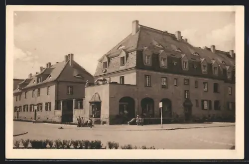AK Dresden-Laubegast, Gmünder- Ecke Krainerstrasse