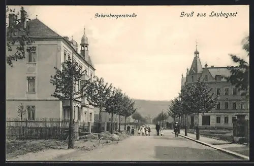 AK Dresden-Laubegast, Gabelsbergerstrasse
