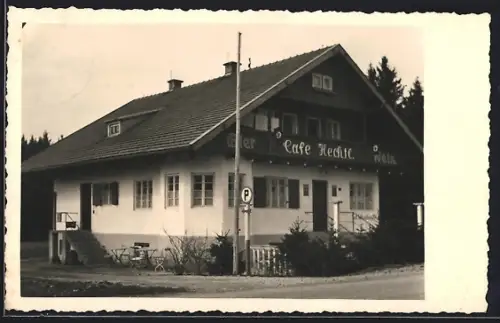 AK Schleissheim, Cafe Hechtl, Bier und Wein