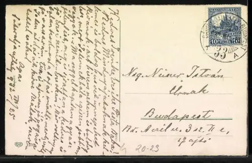 Künstler-AK Osterhase mit Ostereiern unter einem Schirm und Osterküken