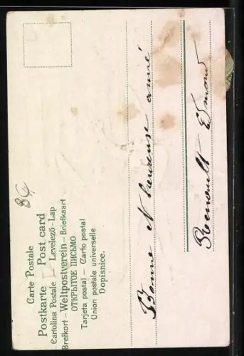 Lithographie Zwerge sammeln Münzen, die vom Himmel regnen