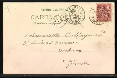 AK Zwerg lässt einen Sektkorken knallen