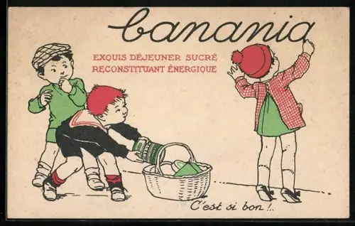 AK Banania, Exquis déjeneur sucré reconstituant énergique