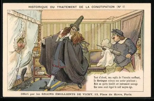 AK Historique du traitement de la constipation, No. 1