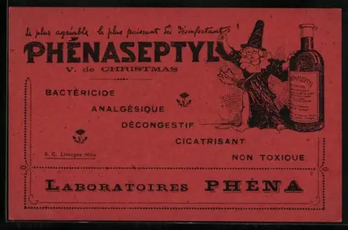 AK Phénaseptyl, Laboratoires Phéna