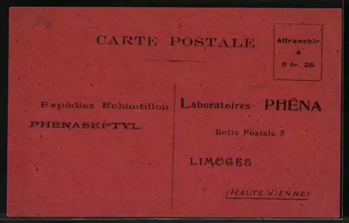 AK Phénaseptyl, Laboratoires Phéna