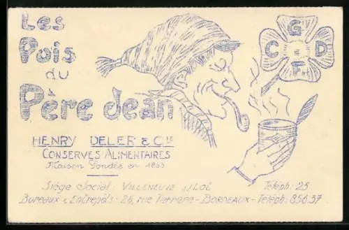 AK Henry Deler & Cie, Conserves Alimentaires, Le Puis du Père Jean