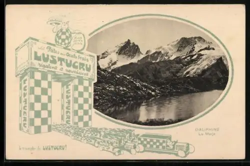 AK Dauphiné, La Meije, Les Pâtes aux Oefs frais Lustucru