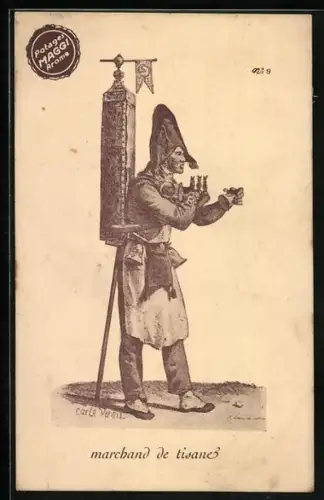 AK Potages Maggi Arome, Marchand de tisanes