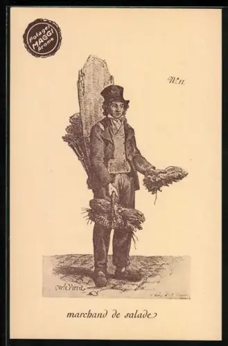 AK Potages Maggi Arome, Marchand de salade