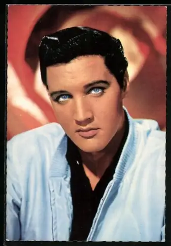 AK Musiker u. Schauspieler Porträt Elvis Presley