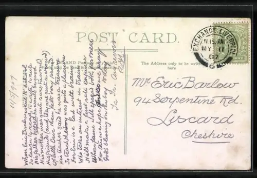 AK Great Eastern Express, englische Eisenbahn