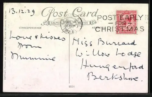 AK englische Eisenbahn Southern Belle der Gesellschaft L.B. & S.C.R.