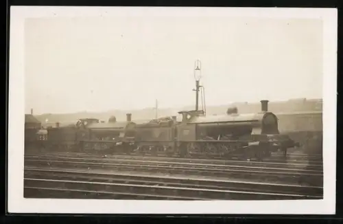 Foto-AK Englische Eisenbahn, Lokomotive No. 1218