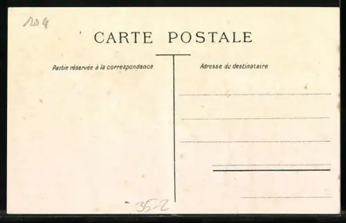 AK Medikament L`Encaustol Cire Liquide et Lavable Detruisant la Poussiere, Dienstmädchen beim Bodenwischen