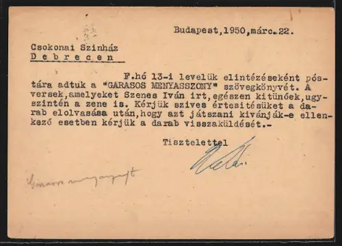 AK Budapest, Dr. Alexander Marton, Bécsi utca 1