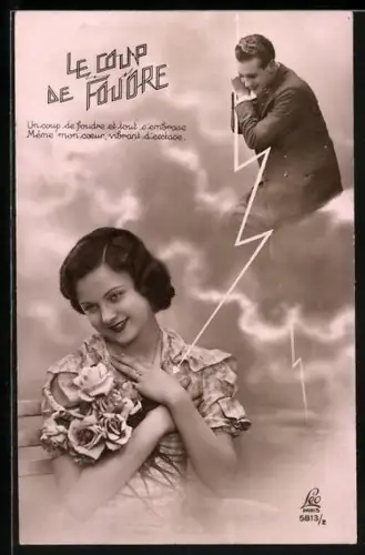 Foto-AK Leo, Paris Nr. 5813/2: Le coup de Fouore