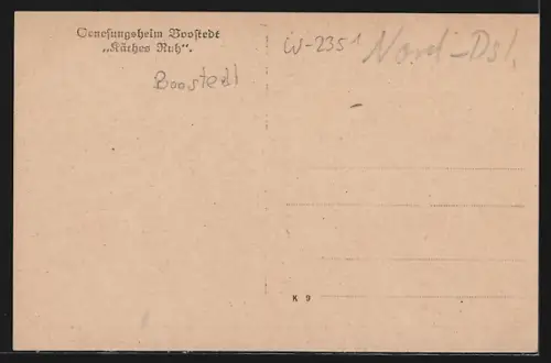 AK Boostedt, Genesungsheim Käthes Ruh