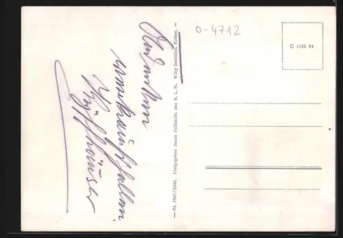 AK Kelbra, Ortsansicht, Fliegeraufnahme