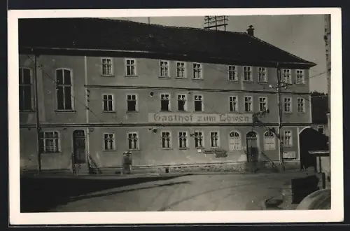 AK Pappenheim / Bayern, Gasthaus Zum Löwen, Inh. Oskar Herzog