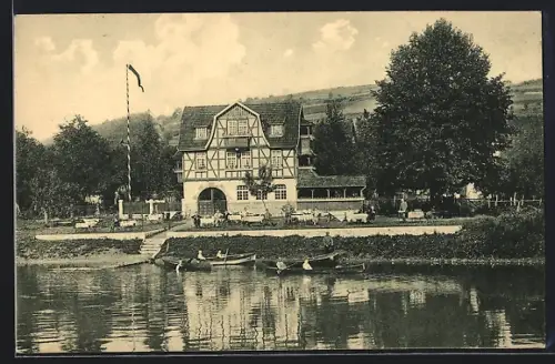 AK Frankenroda a. d. Werra, Gasthaus Werratal, Inh. Heinrich Schreiber