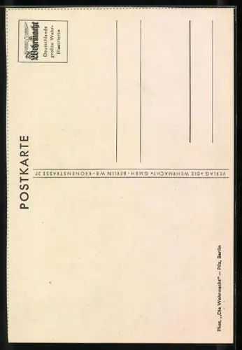 AK Die Wehrmacht, Sturzkampfflieger vor dem Start, Pilot eines Junkers Ju 87 Stukas