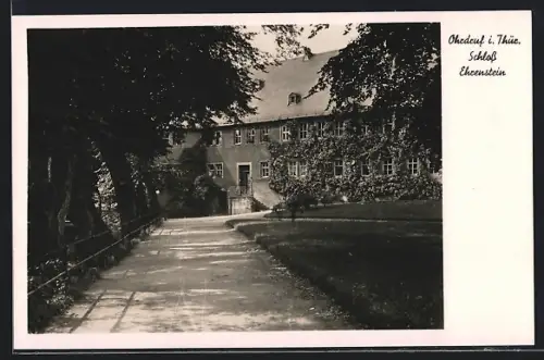 AK Ohrdruf i. Thür., Schloss Ehrenstein