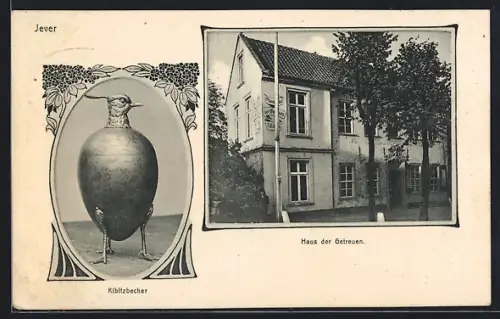 AK Jever, Haus der Getreuen, Kiebitzbecher
