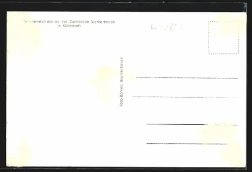 AK Kührstedt, Jugendheim ev.-ref. Gemeinde Bremerhaven
