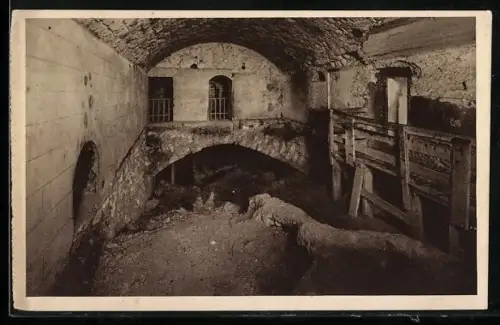 AK Douaumont, Explosionsstelle eines durch die Deutschen eingerichteten Granatenlagers