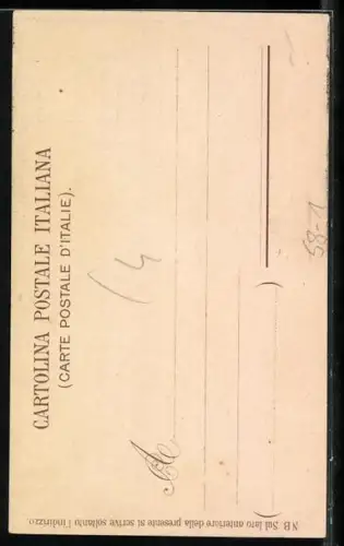 Lithographie Capri, Grotta Azzurra, Ruderboot