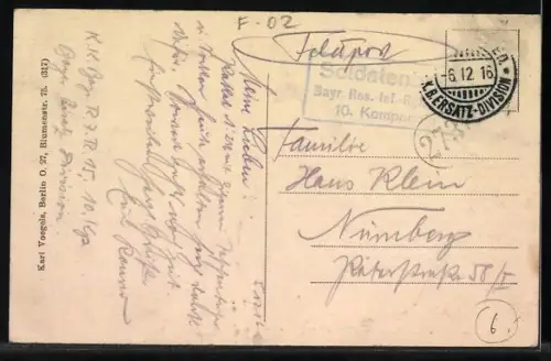 AK Laon, die Opfer eines Fliegerüberfalles