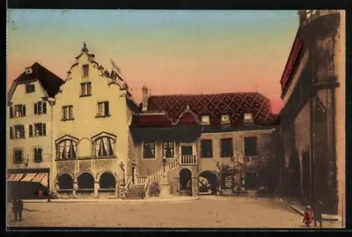 AK Colmar, Musée Fleischhauer et bâtiments historiques