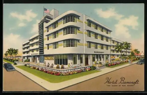 AK Miami Beach, FL, The Bancroft Hotel, Collins Avenue at 15th Street
