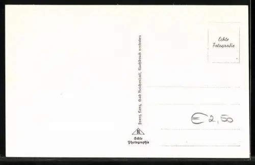 AK Johnsbach im Gesäuse, Ortsansicht mit Ödstein