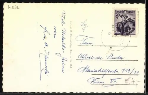 AK Gasen, Sicht über den Ort mit Blick in das Tal