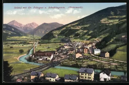 AK Selztal, Ansicht mit Gr. Pyhrgass und Scheiblingstein