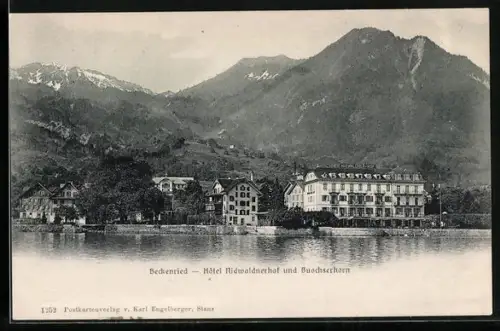 AK Beckenried, Hotel Nidwaldnerhof & Buochserhorn