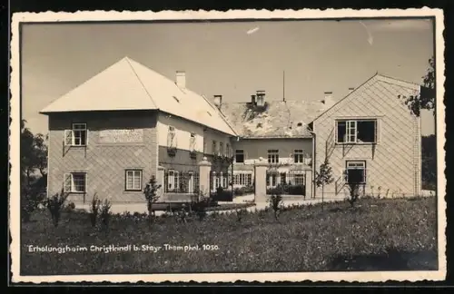 AK Steyr-Christkindl, Erholungsheim Christkindl, Heilanstalt für Lungenkranke Frauen