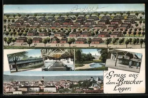 AK Bruck a. d. Leitha, Brucker Lager, Mannschafts-Baracke
