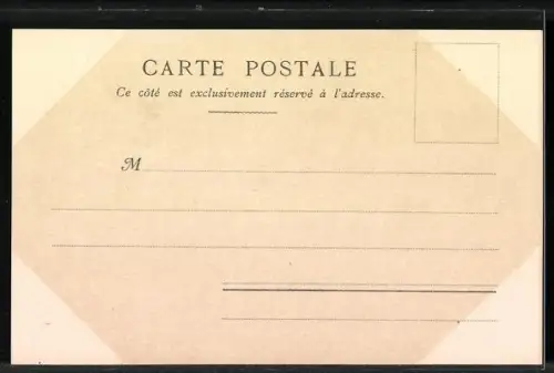 AK Paris, Exposition universelle de 1900, Facade du Palais du Costume